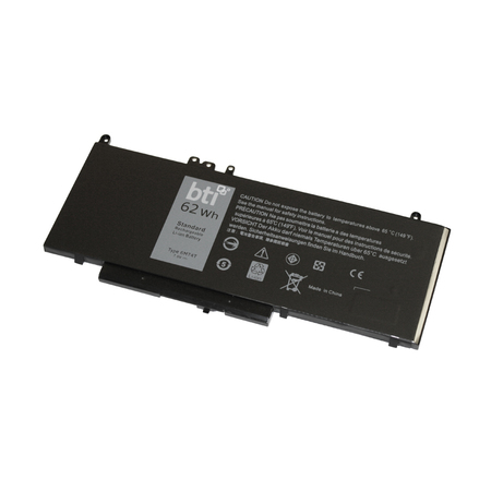 BATTERY TECHNOLOGY Replacement Lipoly Notebook Battery For Dell Latitude E5470 E5570 451-BBTX-BTI
